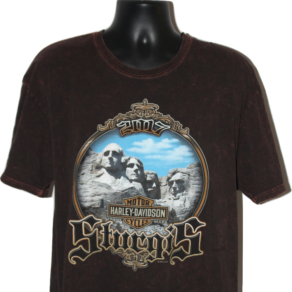 Harley Davidson Sturgis Mt. Rushmore XL Tie Dye